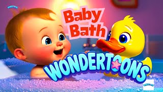 Baby Bath Song Fun Bath Time Nursery Rhyme For Kids Wondertoons Kids