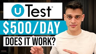 Make Money With Usability Testing In 2023 | UTest Review