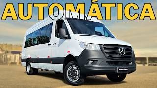 Van Sprinter 517 Automática 2027: Tudo Sobre o novo Câmbio de 9 Marchas!