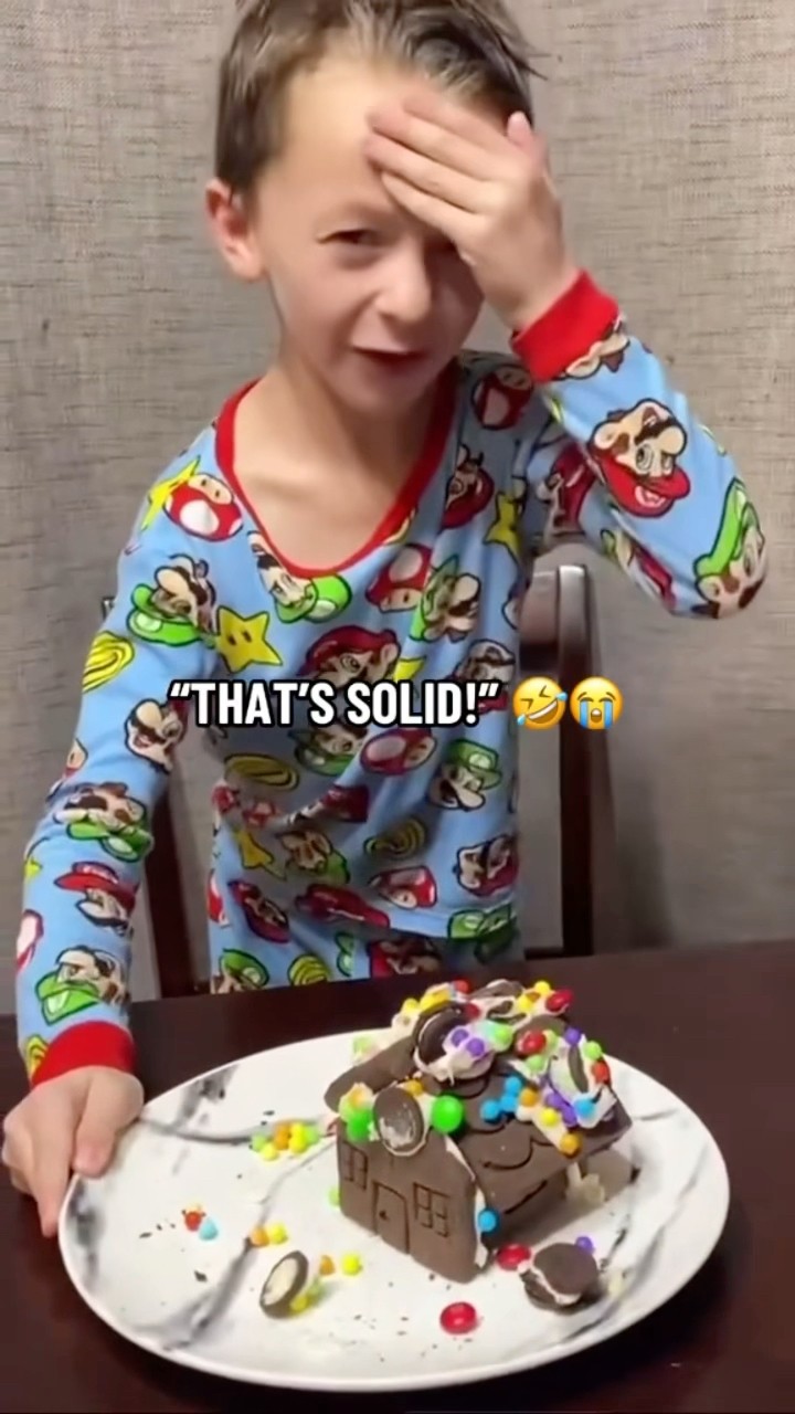 Looks like he made a solid house ??