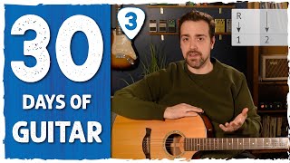 Day 3 - EASY 2 Chord Song: Horse With No Name [30 Days of Guitar]