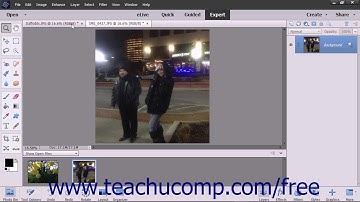 Photoshop Elements 2018 Tutorial The Expert Edit Mode Environment Adobe Training `