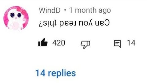 How to Create Upside Down Font or Text without any app