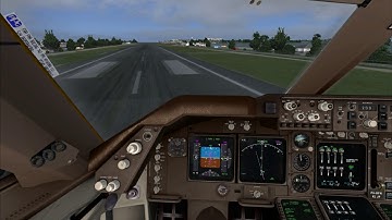 PMDG 747 V3 TAKEOFF ST MAARTEN