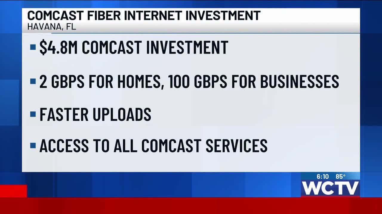New fiber internet coming to Havana after $5M Comcast investment - YouTube