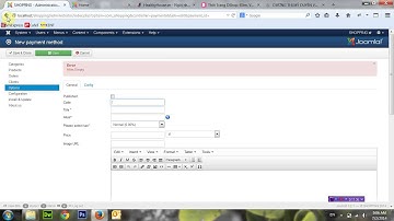 Cài đặt Joom Shopping làm website bán hàng trong Joomla 3.0