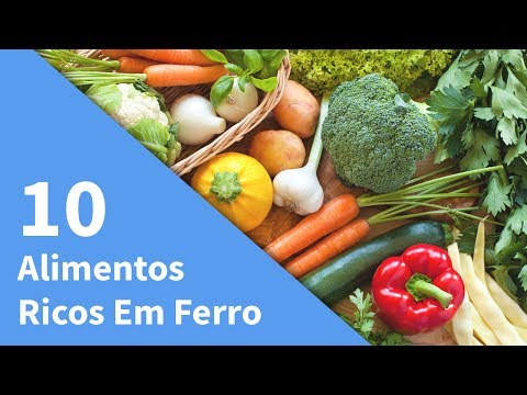 Vídeo: O que comer com anemia por deficiência de ferro