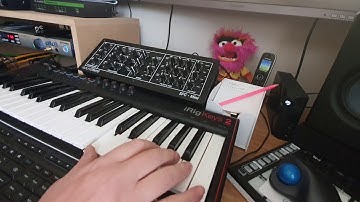 Moog Solo in Lunar Sea by Camel - Native Instruments Monark