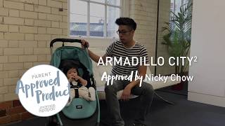 armadillo city2 slim folding pushchair review