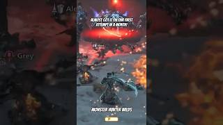 Omega Planetes (Savage) Gone Wrong! | Monster Hunter Wilds #gaming #monsterhunter #shorts #mhwilds