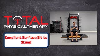 Compliant Surface Sit to Stand