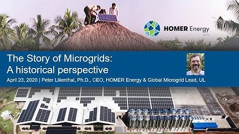 The Story of Microgrids: A Historical Perspective