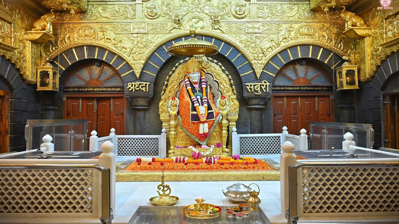 சீரடி சாய்பாபா ஞாயிற்றுக்கிழமை காலை தரிசனம் 🕉️ Shirdi Saibaba Sunday Morning Darshan! 