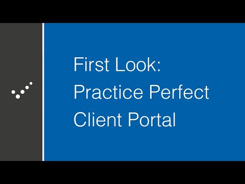 First Look: Practice Perfect's NEW Client Portal