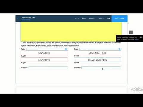 How to add interactive documents in a loop