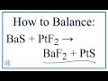 Chemical Reactions and Solubility Concepts