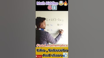 Math Riddles🎯🤯🔥 #shorts #viral #trending #puzzle #youtubeshorts