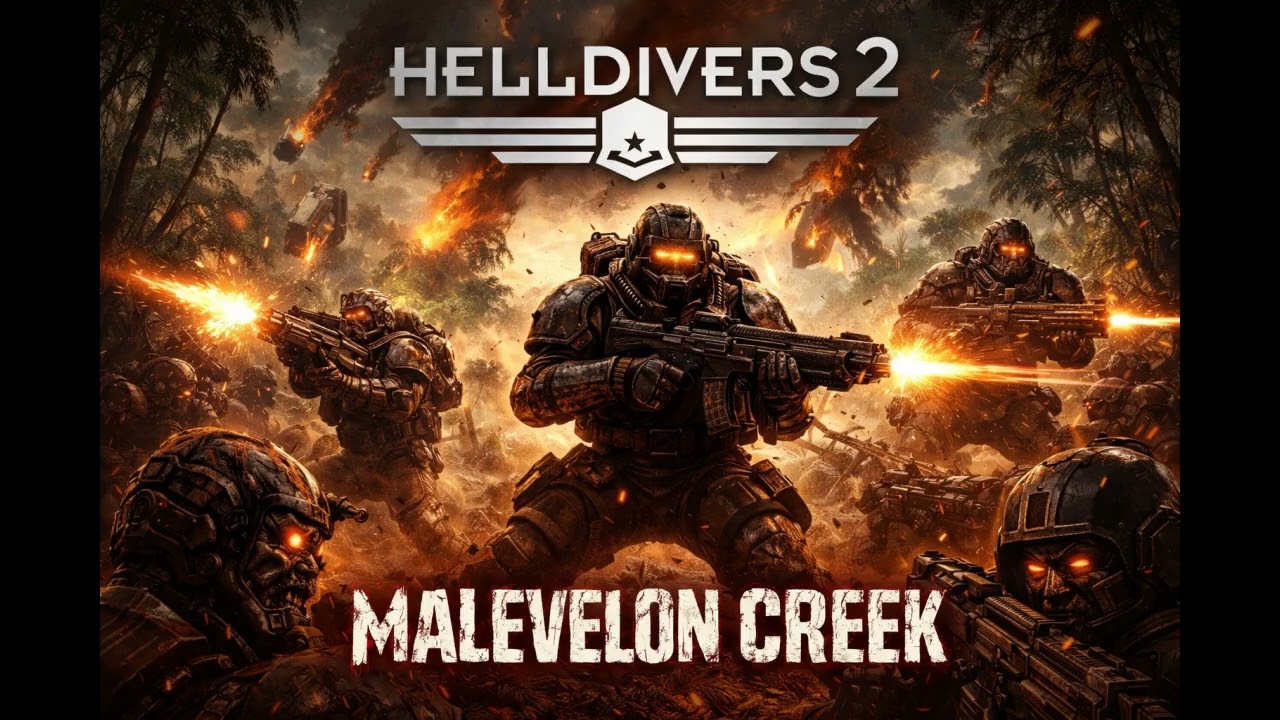 Malevelon Creek (Hard Rock/Metal | Helldivers 2 Inspired)