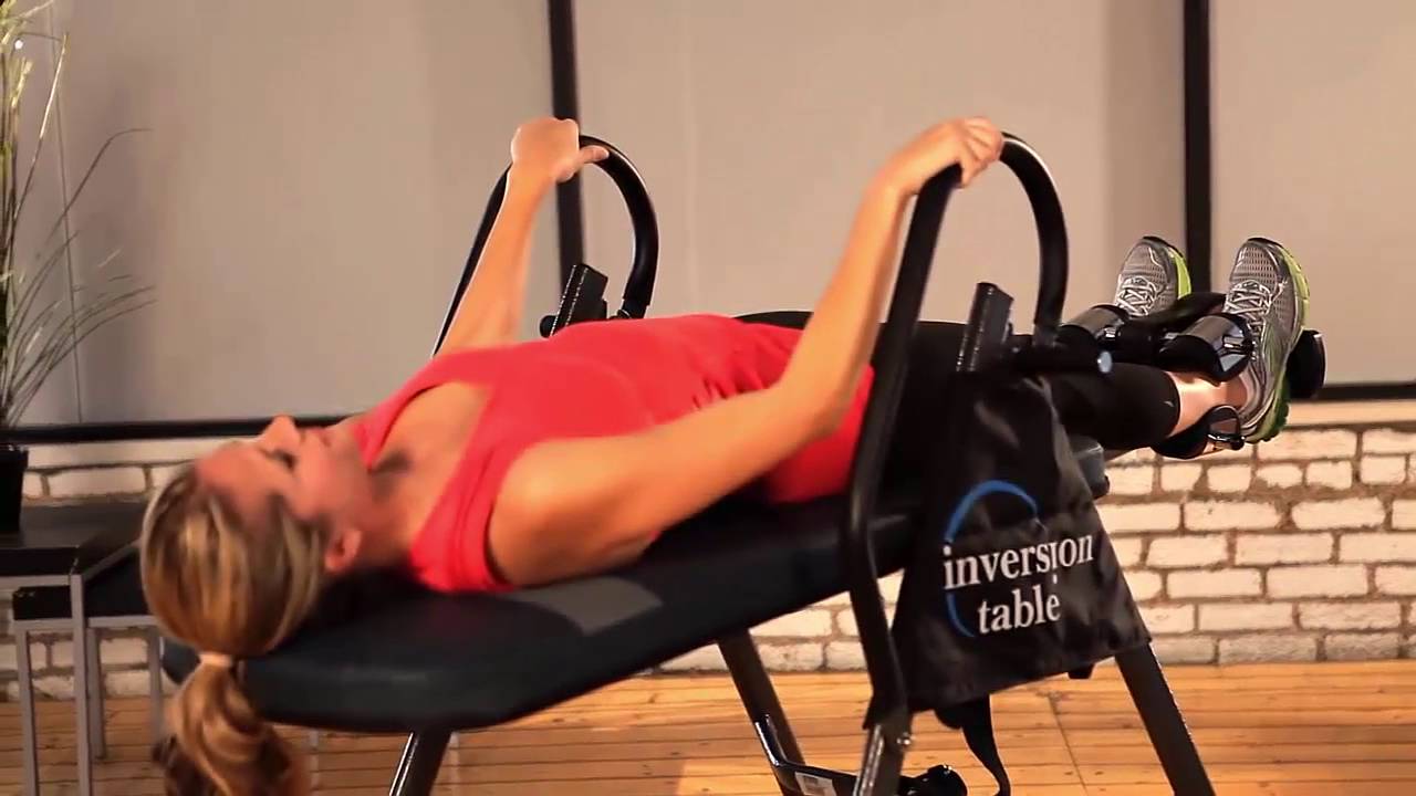 Ironman Inversion Table Models Ironman Gravity 4000 Inversion Table - YouTube