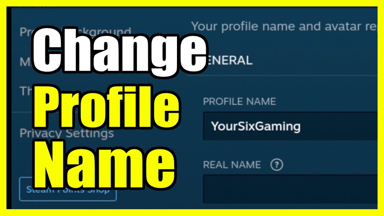 how-to-change-your-profile-name-on-steam-deck-easy-method-youtube