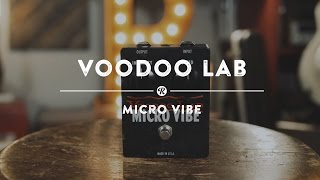 Voodoo Lab Micro Vibe Reverb Demo Video