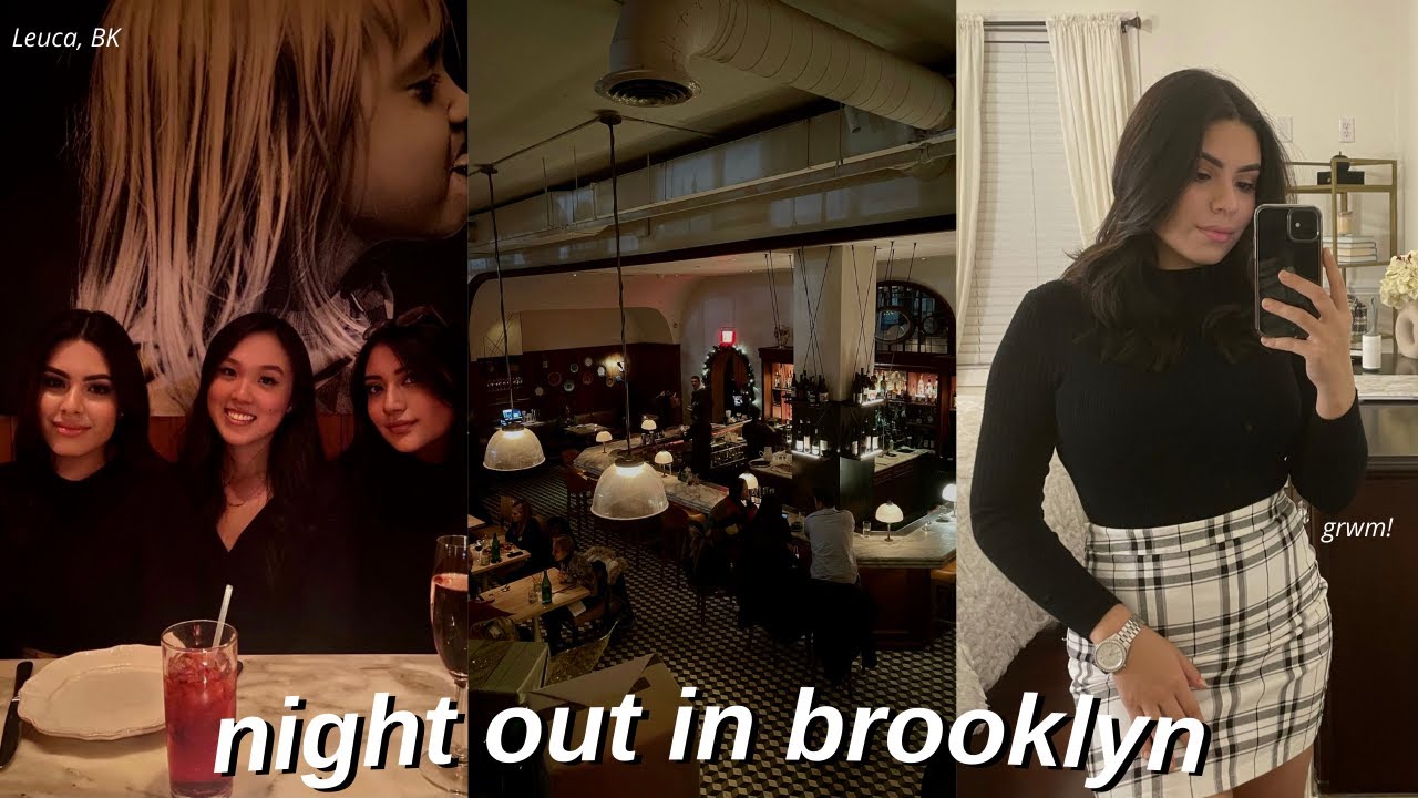 get ready with me for a night out in new york city!