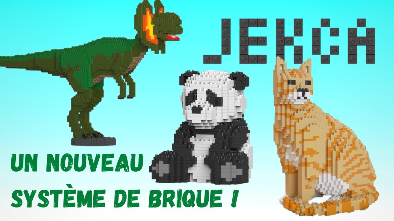 JEKCA®  Un nouveau système de brique ! 