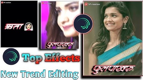 New trend  video editing | Hruta Durgule special | Alight Motion Editing | new preset | SP CREATION