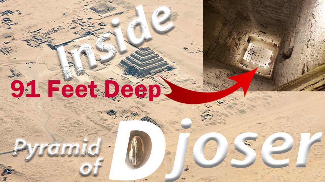 Pyramid Walking Tour - Inside Djoser's Step Pyramid Complex - The Oldest Stone Building #Subscribe