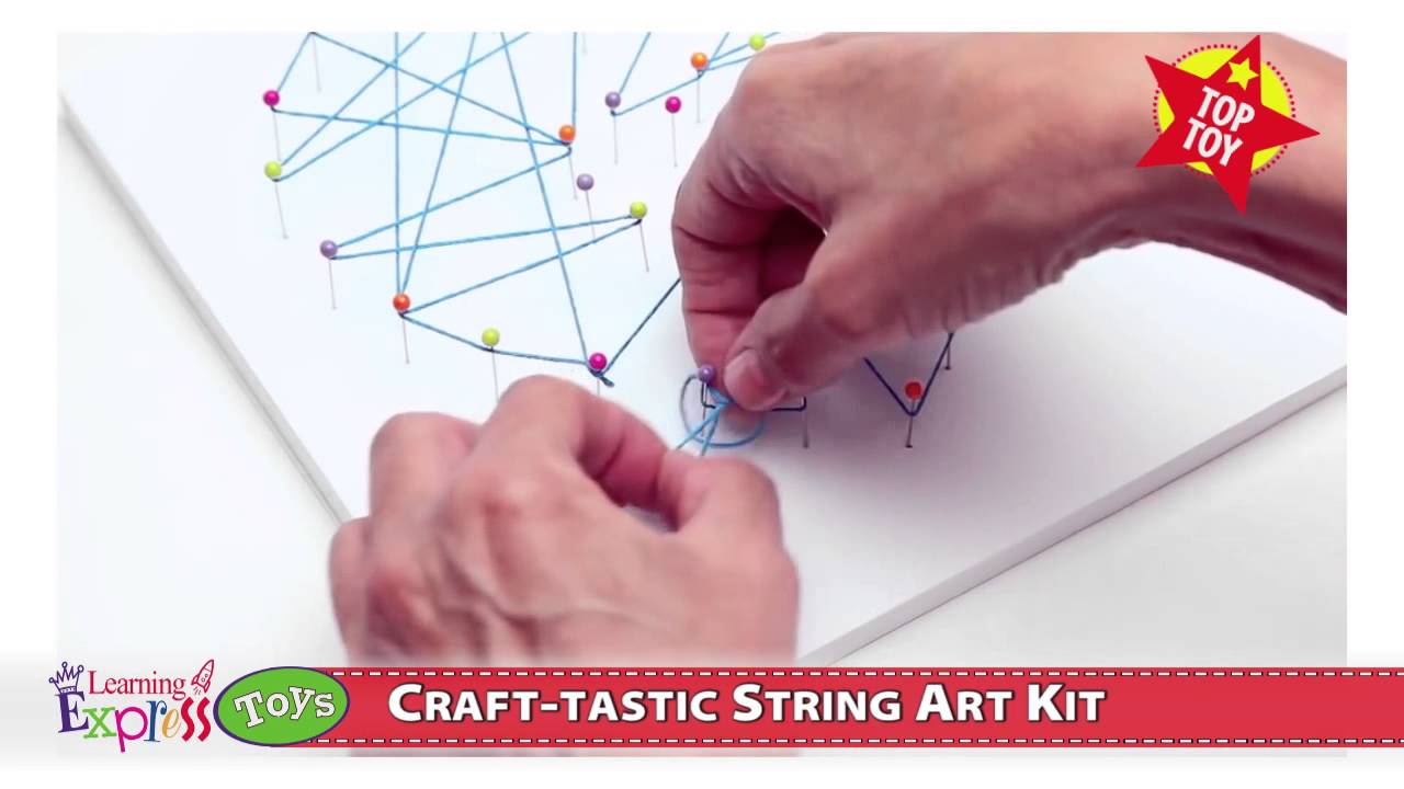 Top Toys Crafttastic String Art Kit YouTube