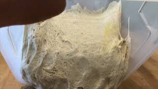 When is sourdough bulk fermentation finished and ready to shape