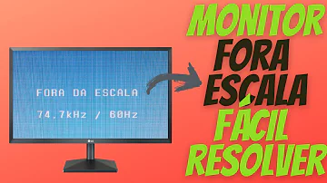 Como mudar a escala do monitor no Windows 10?