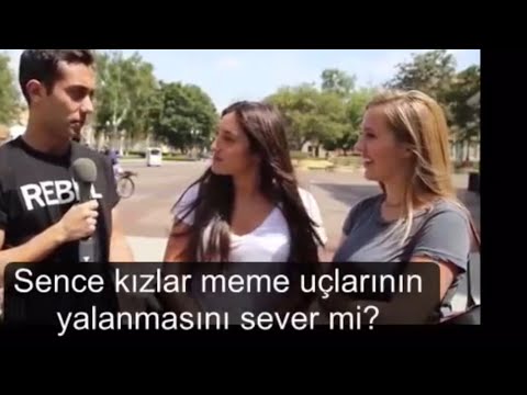 Kızlar göğüslerinin yalanmasını sever mi - sosyal deney