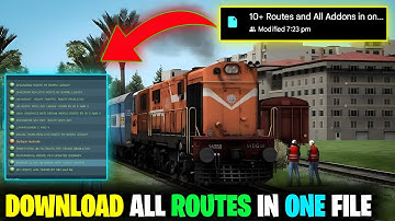 Download All Indian Routes in Just One File!