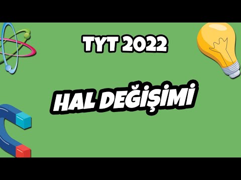 Hal Değişimi | TYT Fizik 2022 #hedefekoş