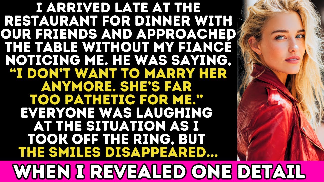 My Fiancé Ended Our Wedding Publicly To Break Me Calling Me Pathetic, But Never Expected My Response