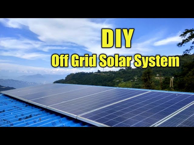 Diy Off Grid Solar System 12 Steps With Pictures Instructables Diy Off Grid Solar System 12 Steps, Off Grid Solar Power System Wiring Diagram Pdf