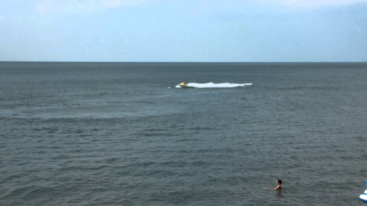 Jet Skiing at Lake Erie YouTube