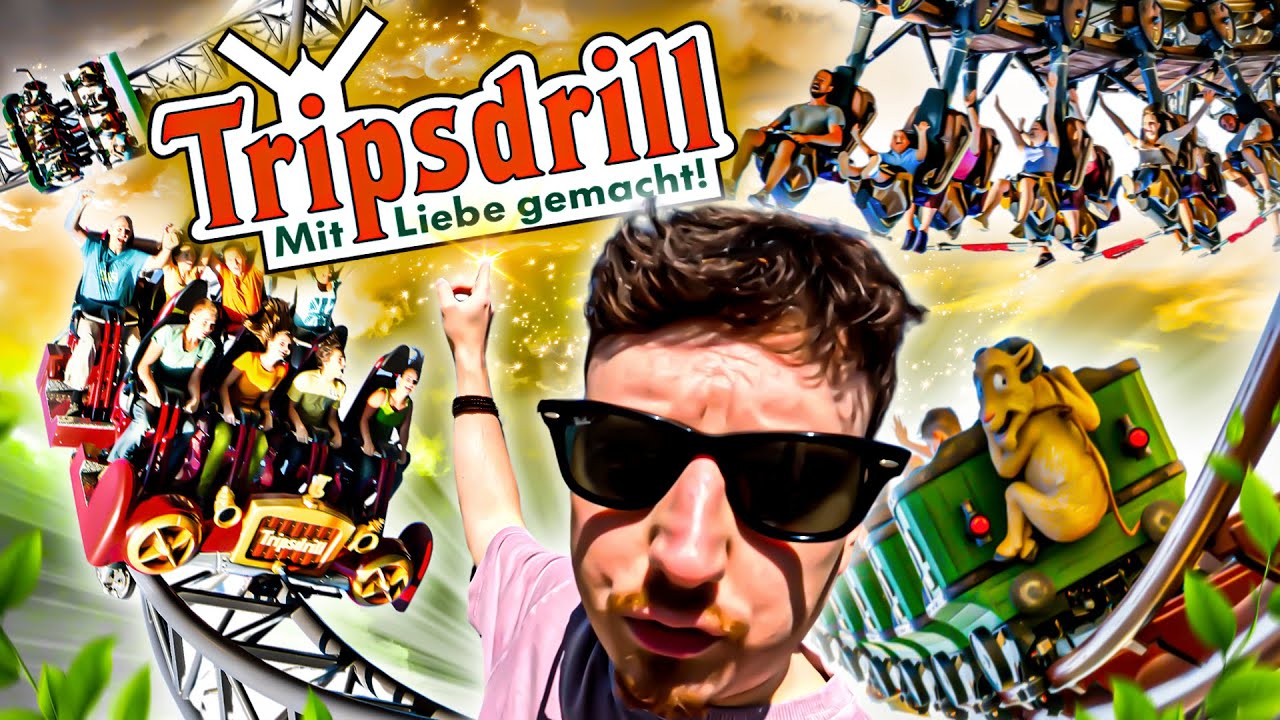 6 Coasters Uniques dans un Parc Magnifique : TRIPSDRILL ! (Coup de Foudre 🧡)