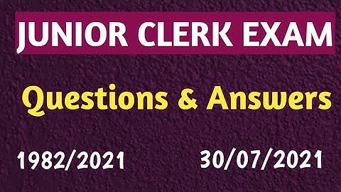 CSEB - Junior Clerk Exam Questions & Answers Part 1.Ep:203