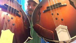 Pava A5 (#83) & F5 (#194) Mandolins Compared by Nate Lee