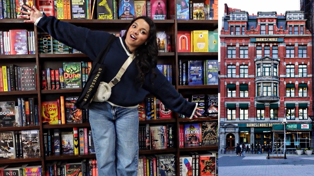 I went to the Biggest Barnes & Noble in the WORLD... YouTube