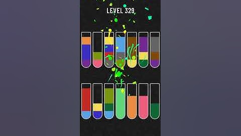 water sort puzzle - level 329