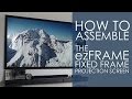 Elite screens fixed frame screen ezframe cinegrey 5d