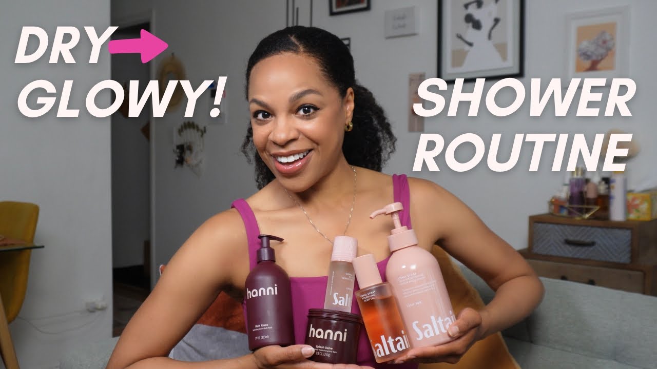 New Ultimate Glowy Bodycare Routine For Dry Skin ✨ (Saltair + Hanni)