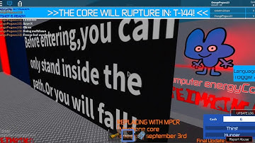 Four computer (energy) core Freeze and Overloaed Meltdown