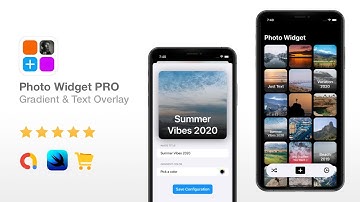 Photo Widget PRO - SwiftUI & Xcode 12 Photo Widget source code | In-App Purchase and Ads - iOS 14