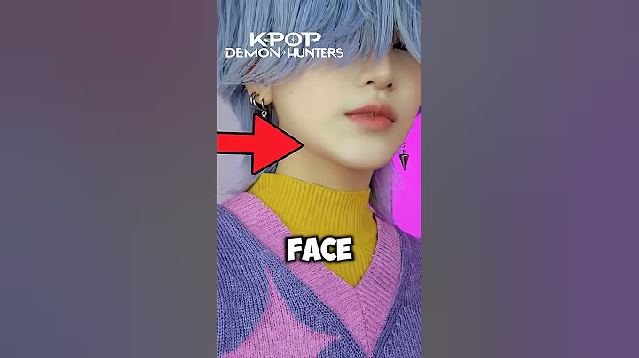 THIS IS Mystery Saja’s REAL Face😱(Kpop Demon Hunters) #kpopdemonhunters