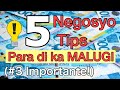 5 Negosyo Tips Para Di Ka MALUGI KAILANMAN kahit BAGUHAN ka lang (#3 kailangan mong malaman)