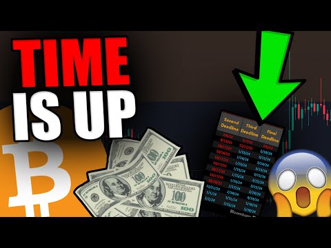 BITCOIN HOLDERS: TIME IS RUNNING OUT!